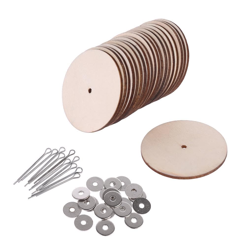 10 Sets Wood Joints Connectors for Handmade Bear Children Kids Toy DIY Scrapbooking Manual Handi 50