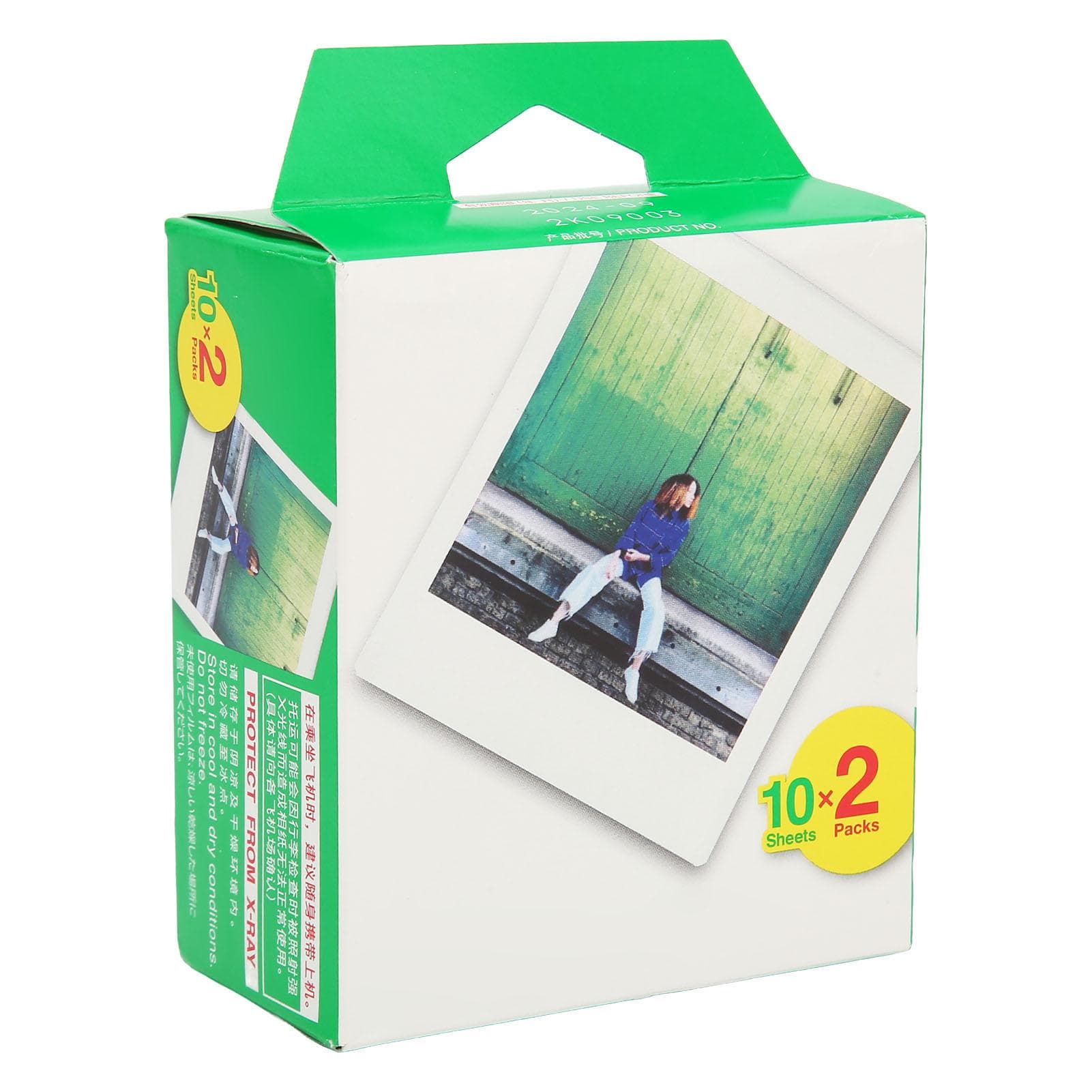 for Fujifilm Film 20 Sheets Beautiful Color Portable Camera Instant Film for Instax SQ1 20 10 6 Sp
