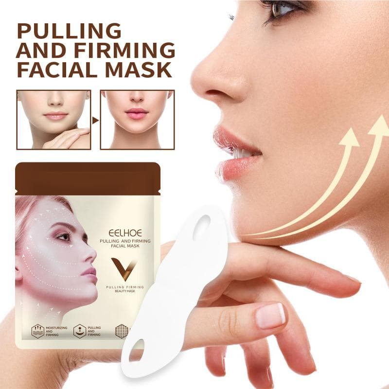 Facial Lift Mask Tightens Skin Reduces Fine Lines Creates Small V Face Replenishes Collagen Restores Skin Elasticity