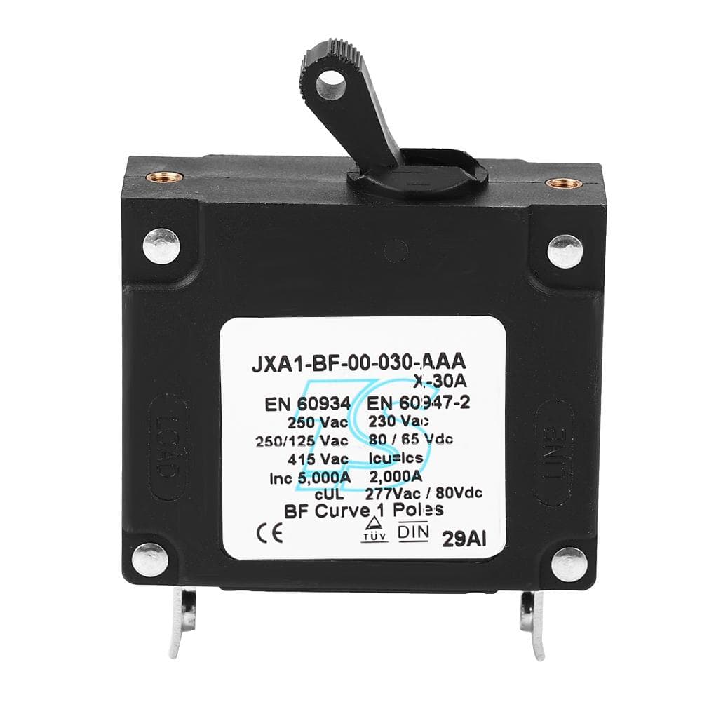 Durable DCAC Manual ONOFF Toggle Reset Switch Safety Circuit Breaker 30A