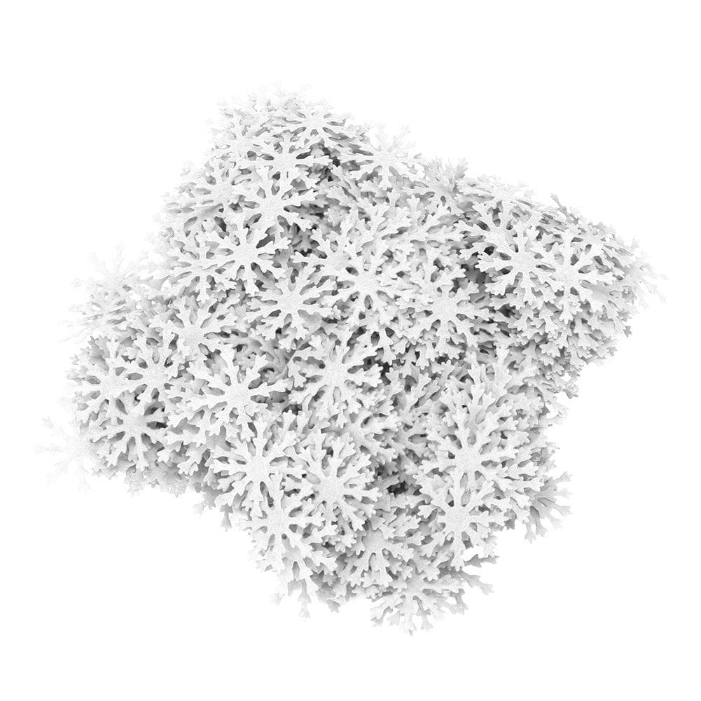 500pcsset Christmas Snowflakes Ornament Halloween Decoration Birthday Party Table ConfettiWhite