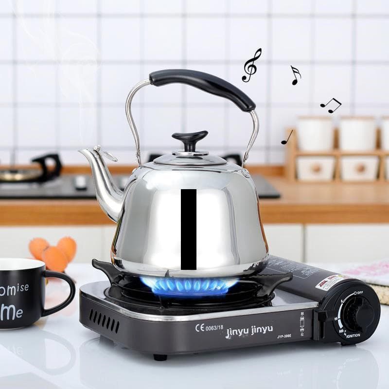 Thickened Stainless Steel Sound Kettle for Household Gas & Induction Cookers, Large Capacity Classic Kettle 2.0L#With Infuser (Box of 48)