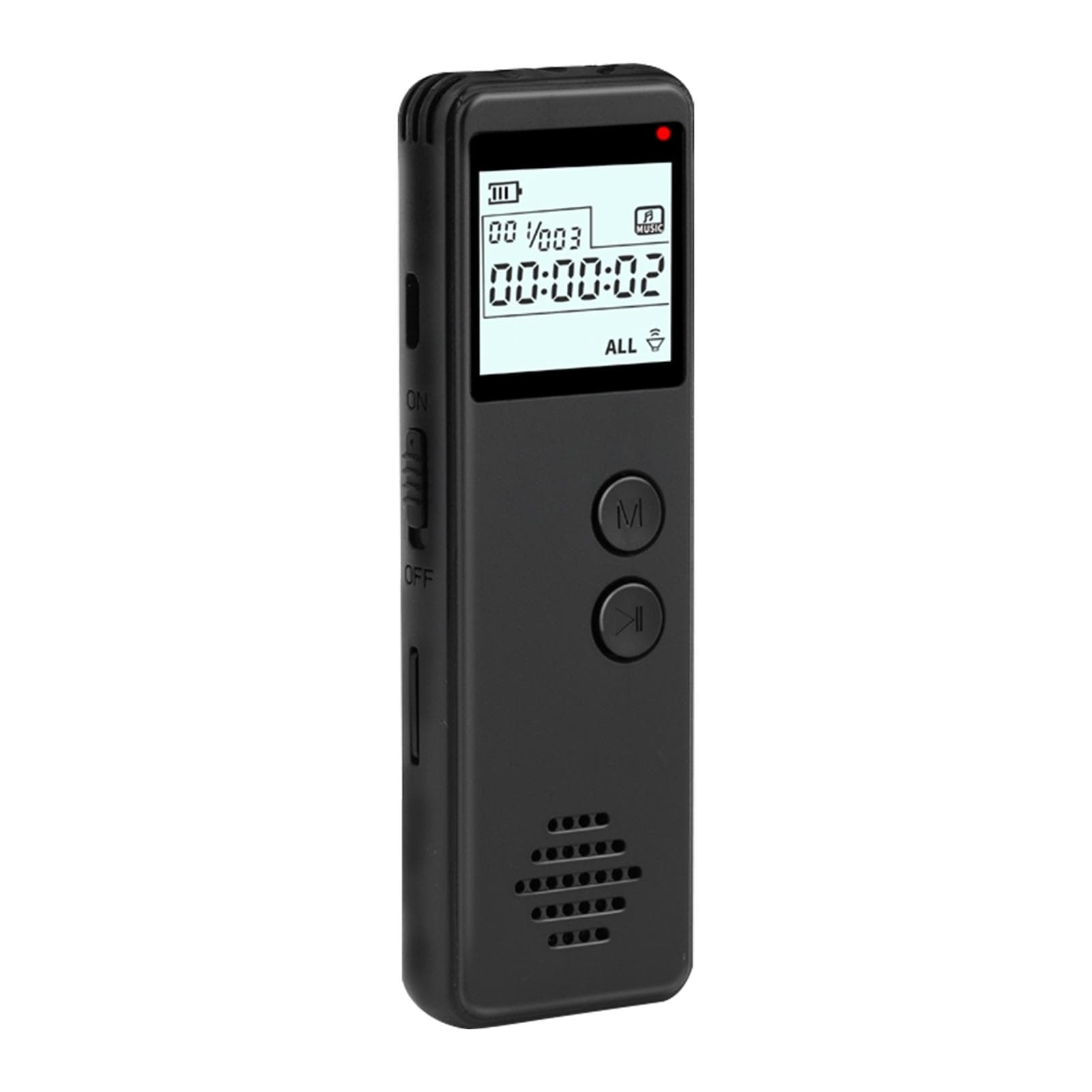 32GB Digital Voice Recorder Voice Activated Recorder Noise Reduction Dictaphone MP3 Player HD no TF card