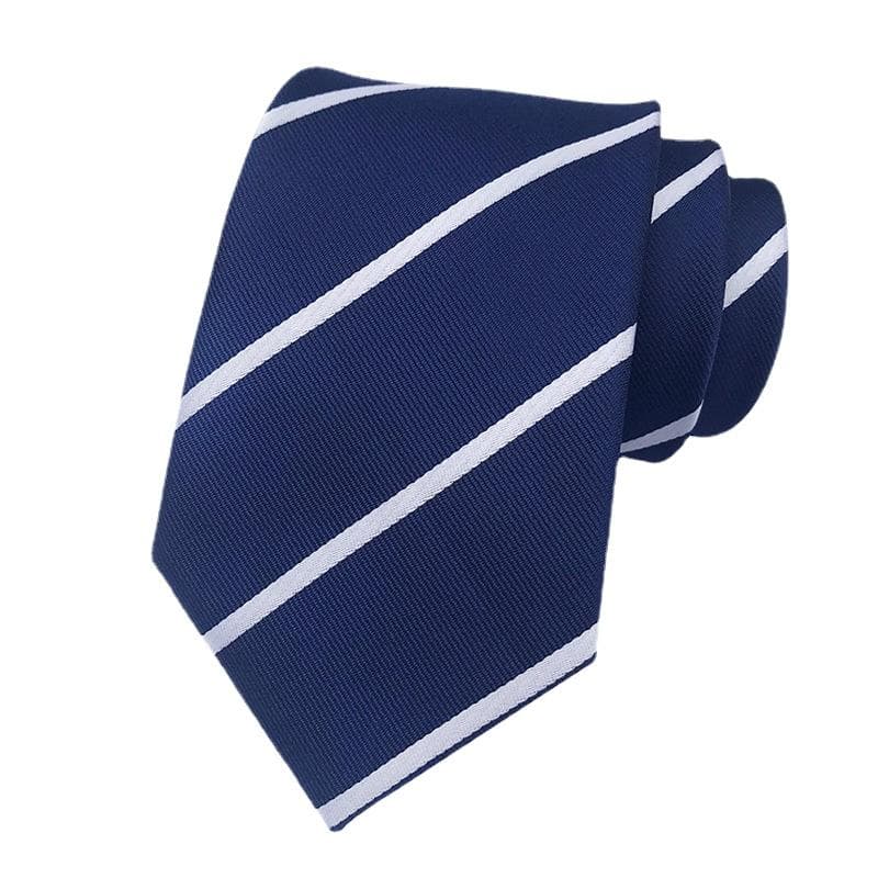 Striped Tie Men's Business Necktie for Work