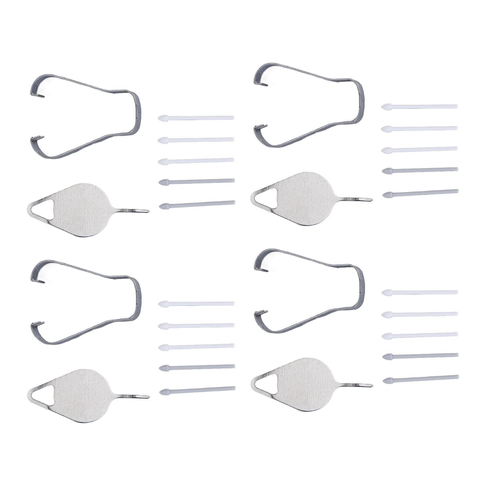 20Pcs Tab S7 Stylus Pen Tips Easy Installation 4 Tweezers 4 Ejector Pins Durable ABS S7 Plus