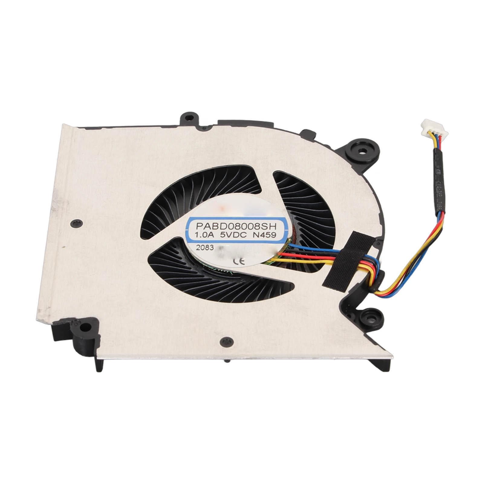 Laptop Cooling Fan Replacement 4 Pin Power Connector Compatible for MSI GF76 GF66 GL66 MS 1581