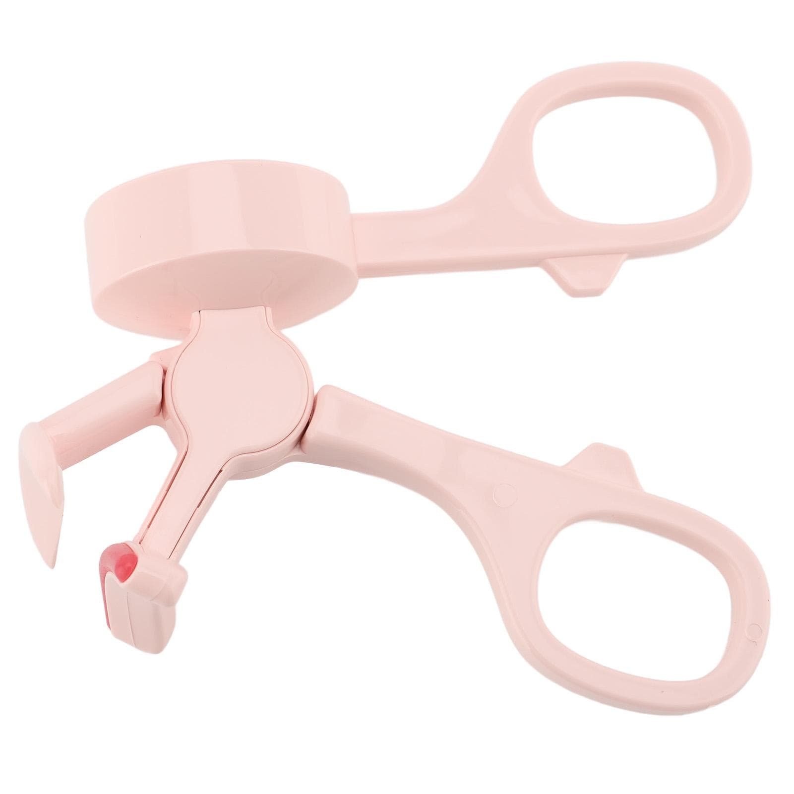 Heated Eyelash Curler Long Lasting USB Rechargeable Eyelash Curler Fast Heating Beauty Tool for pink