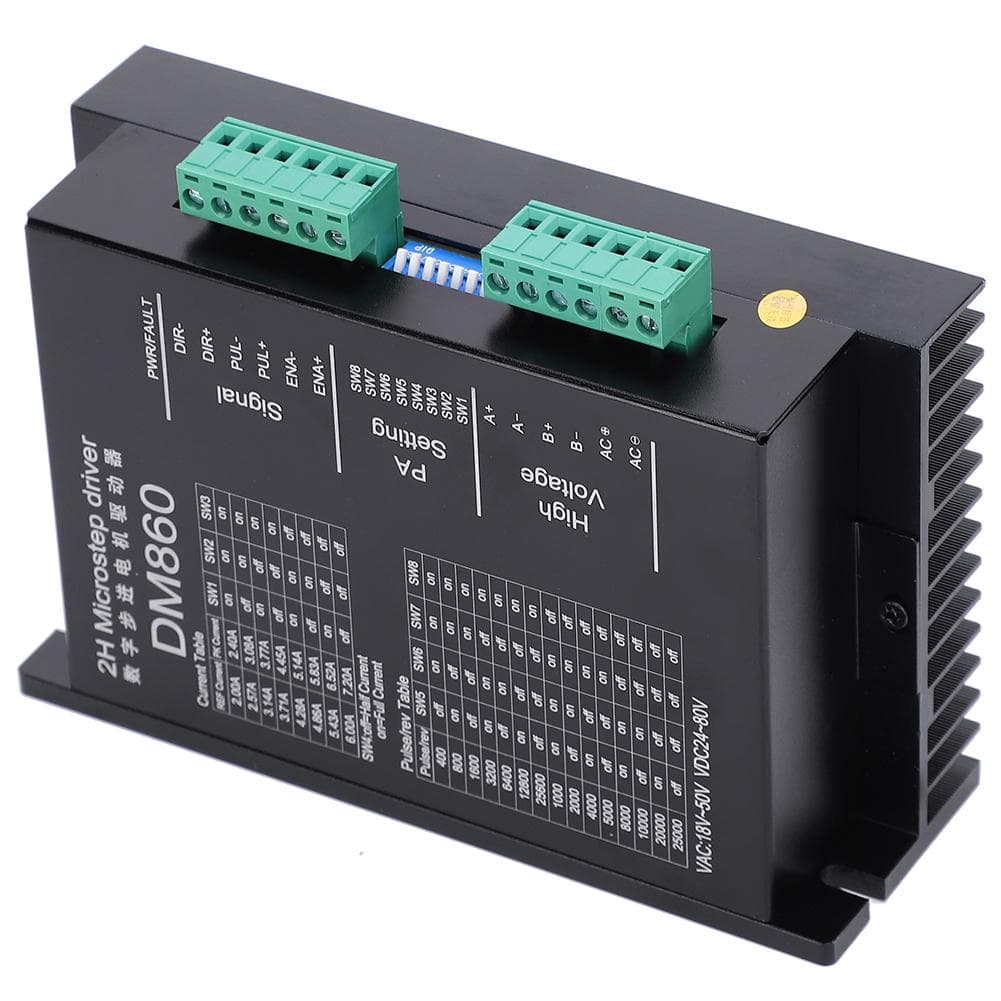 Step Motor Driver Stepper Controls Drives DM860 Support PULDIRCWCCW Mode