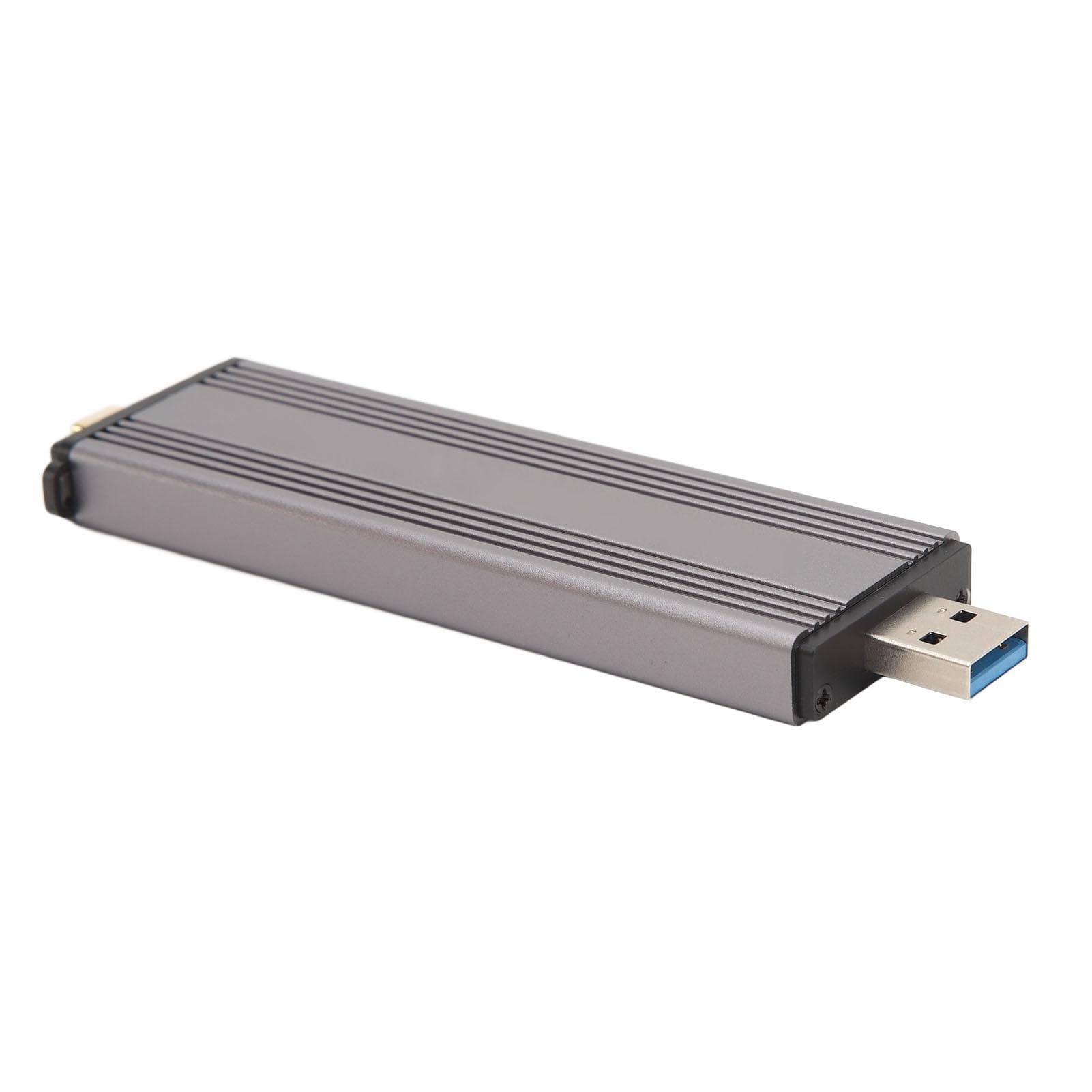 M.2 Nvme PCIE NGFF SATA SSD Enclosure USB3.2 Gen2 Type C 10Gbps Support 2TB Storage Aluminum Alloy