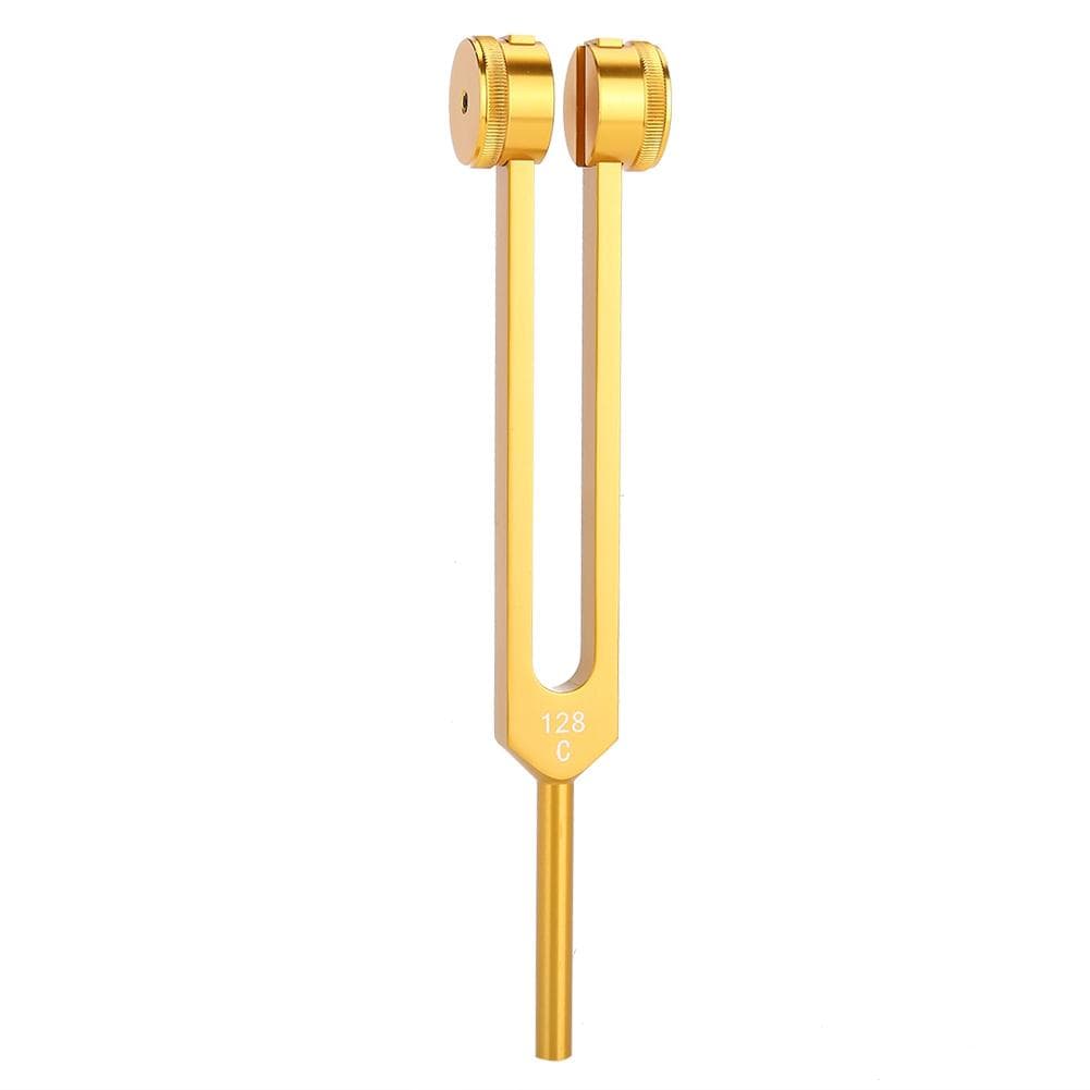 C128HZ Aluminum Ear Cleaning Tuning Fork Neurological Sound Healing Tuning Fork Sound Hammer