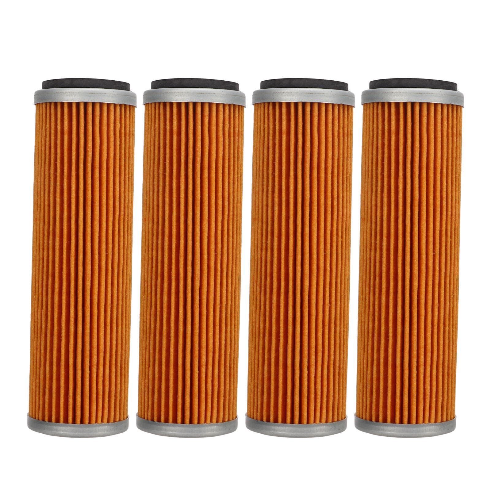 4pcs Engine Oil Filters High Flow Rate Sealing Fuel Filter Replacement for NC250 BRZ X6S X6M