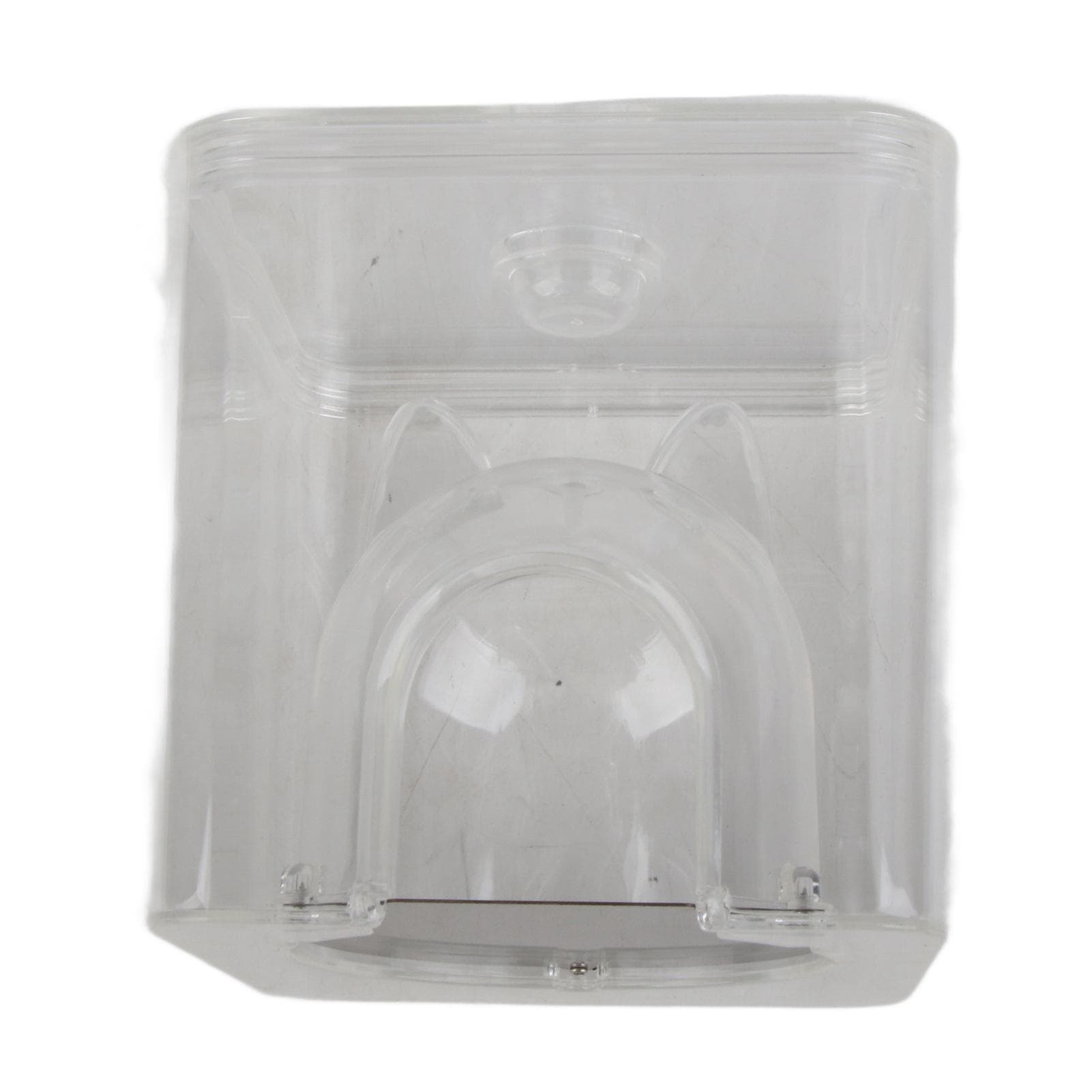 Hamster Water Cube Aluminum Plate Heat Dissipation Small Pet Cooling House for Gold Bear Hamster 14x14x14cm / 5.5x5.5x5.5in transparent