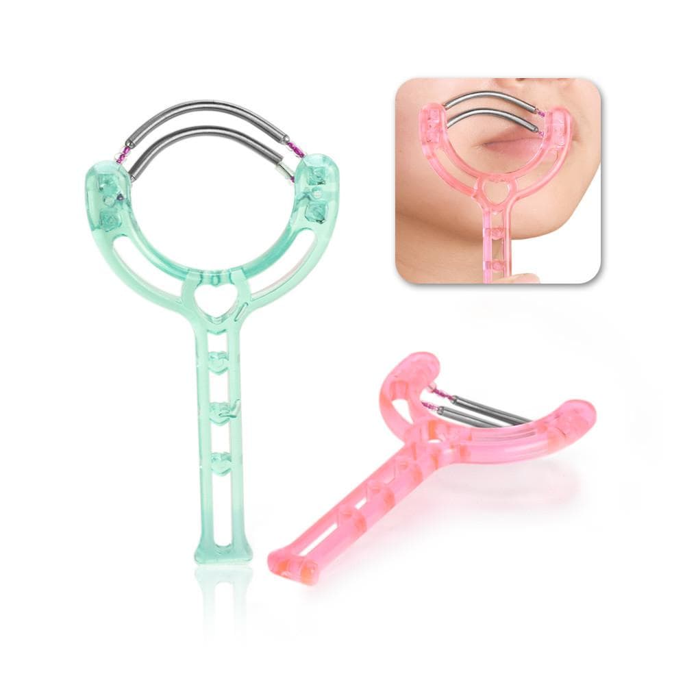 Facial Hair Remover Spring Facial Hair Removal for Women Spring Facial Epilator Removes Hair On The Upper Lip Chin Cheeks & Sideburns Random Color