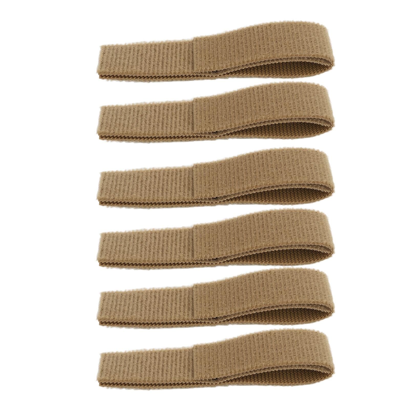 6PCS Cable Management Straps Tear Resistant Fastening Cable Ties Cord Organizer for Team Activities