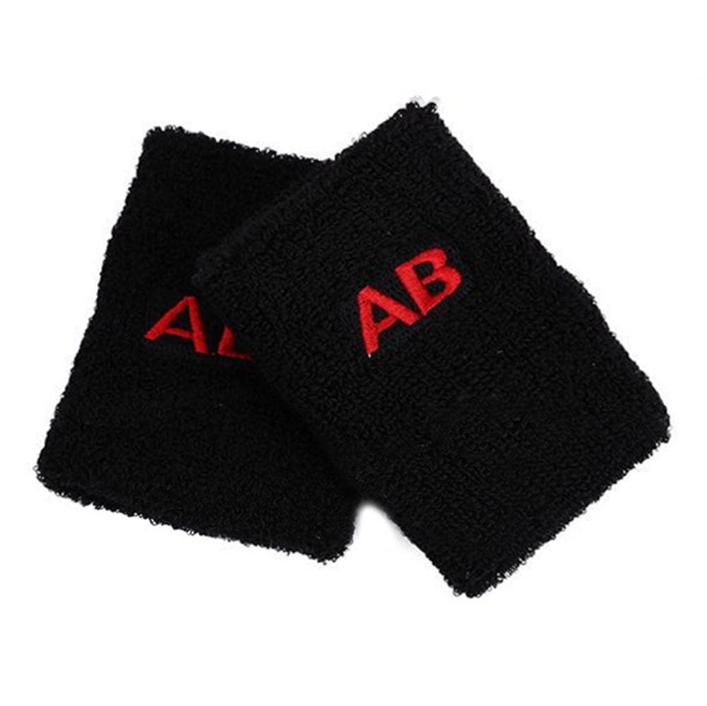 Outdoor Wrist Protector Compression Sleeve Sports Wristbands Sweat Absorbent Wrap Guard (Black)