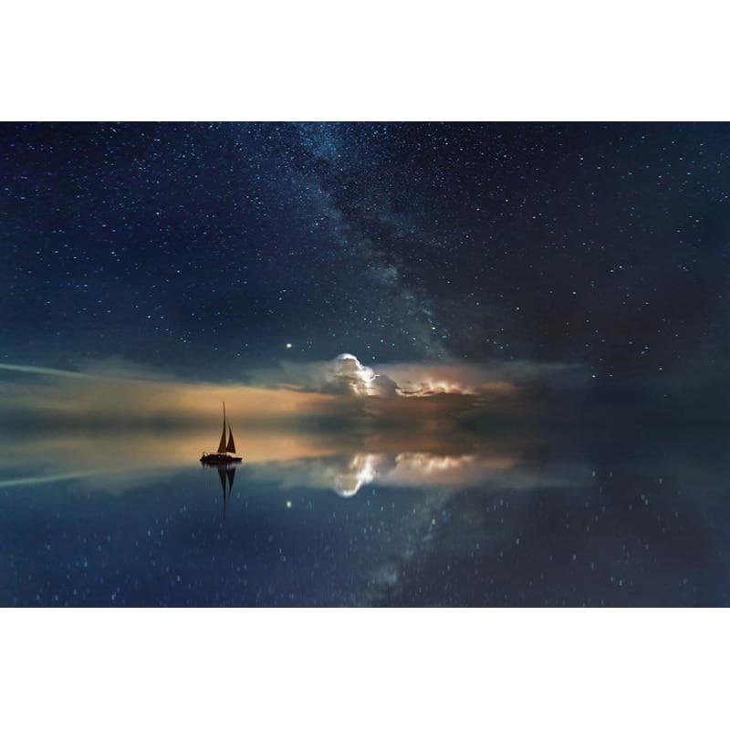 Diamond Mosaic Lake Scenery Patterns Handmade Diamond Painting Boat Cross Stitch Diamond Embroidery 20X30CM