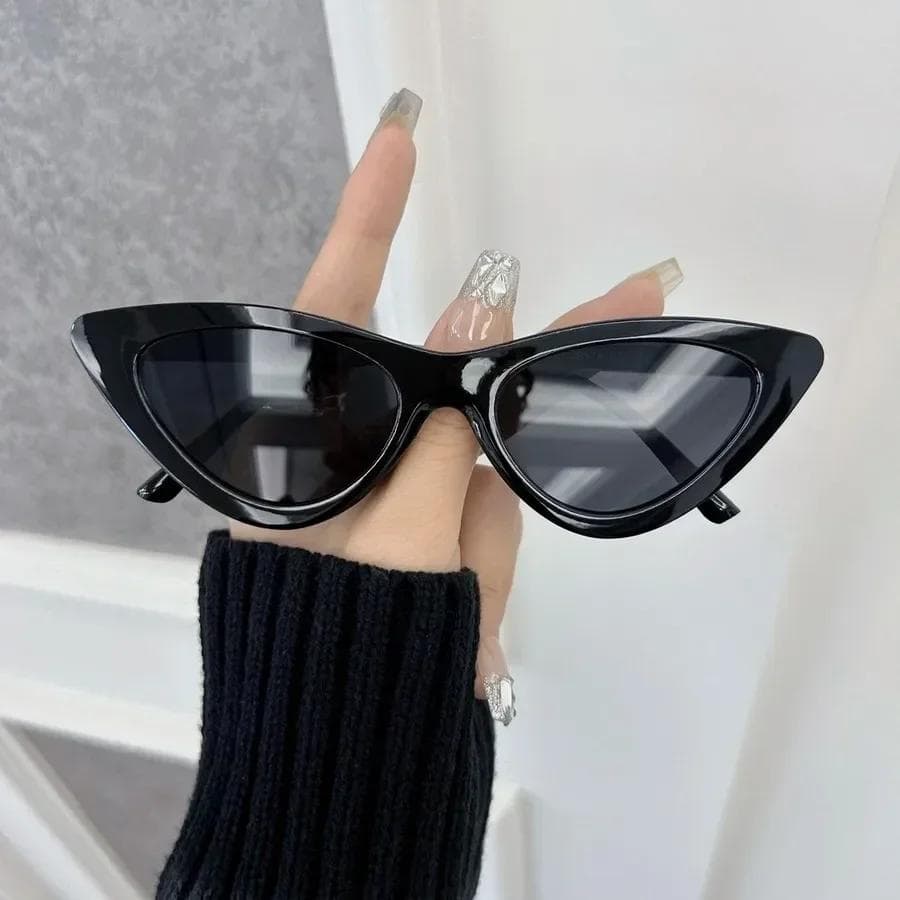 Designer Brand Cat Eye Sunglasses Women Men Colorful Small Frame Sun Glasses Female Mirror Colors Cool Fashion Other