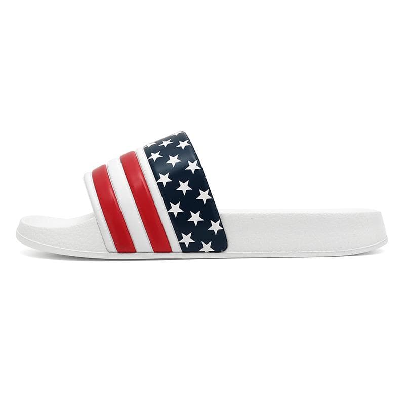American Flag Slippers Home Slippers for Men Slipper Man Luxury 2024 Summer Shoes Men Original Men's Cloud Slipper Flip Flop 42