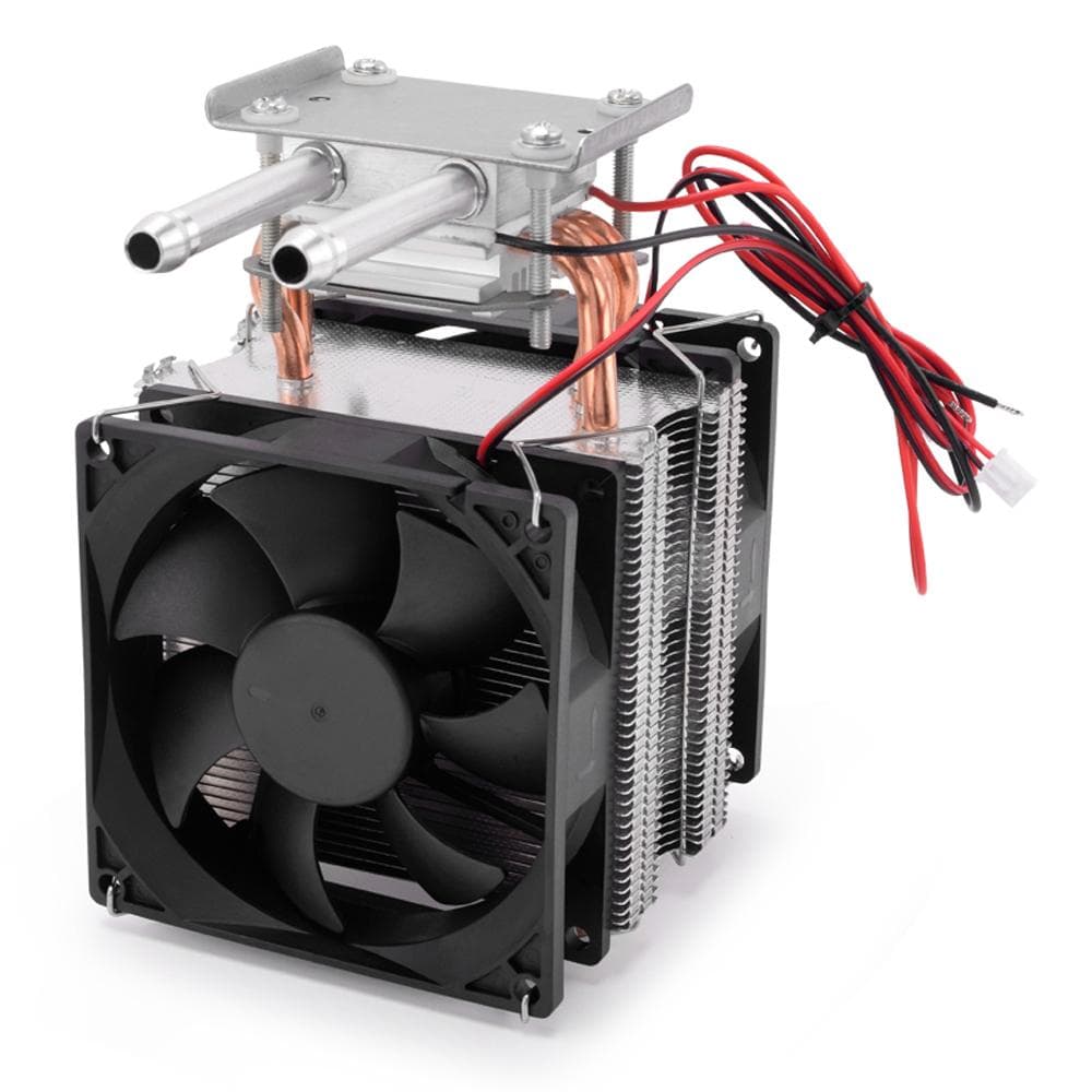 120W Refrigeration Cooler Module 12 V 15A Semiconductor Cooling System DIY Kit for Air Conditioning multicolour