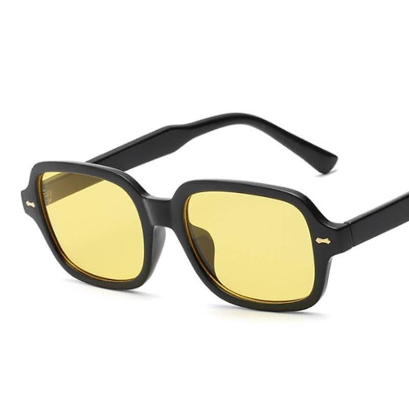 Fashion Retro Square Sunglasses Women Designer Vintage Mirror Sun Glasses Female Outdoor Travel UV Protection Other
