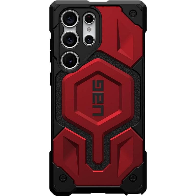 Armor Silicone Cases for Samsung Galaxy S23 Ultra S22 Note 20 Case Rugged Cover Magnetic Charging Samsung s23 red