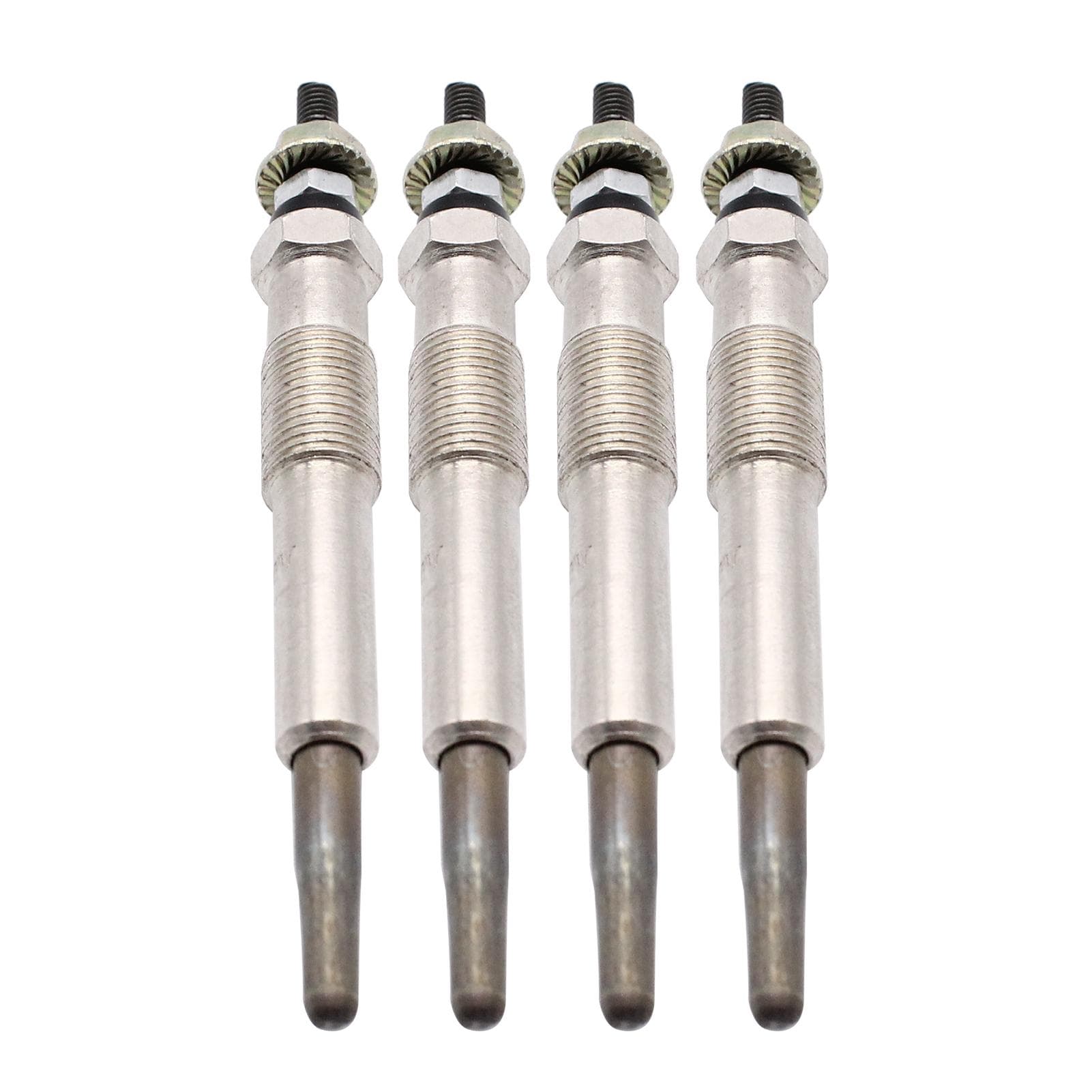 4 Pcs Glow Plugs Replacement for Ford Focus Transit Connect Mondeo Galaxy Smax Cmax 1.8 DI TDCI