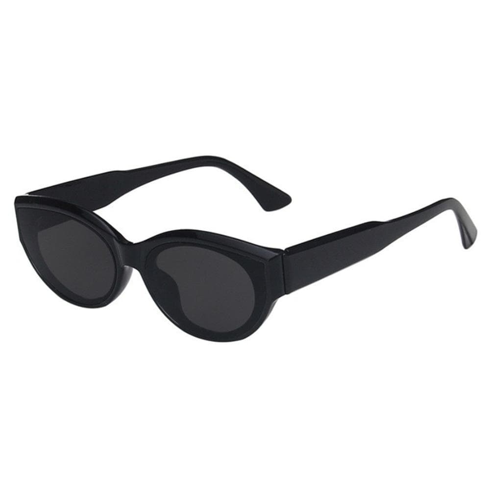 Fashion Women Small Frame Cat Eye Sunglasses UV400 Protection Summer Beach Leisure Shades Outdoor Sunshade Eyewear 1PC