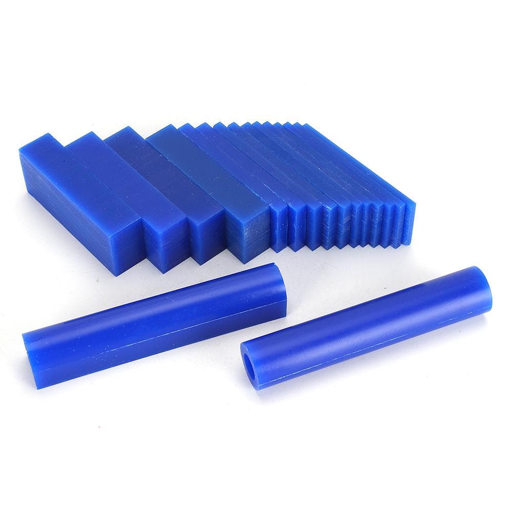 Jewelry Ring Mold Wax Tube Jewelry Ring Making Engraving Sheet Set Blue