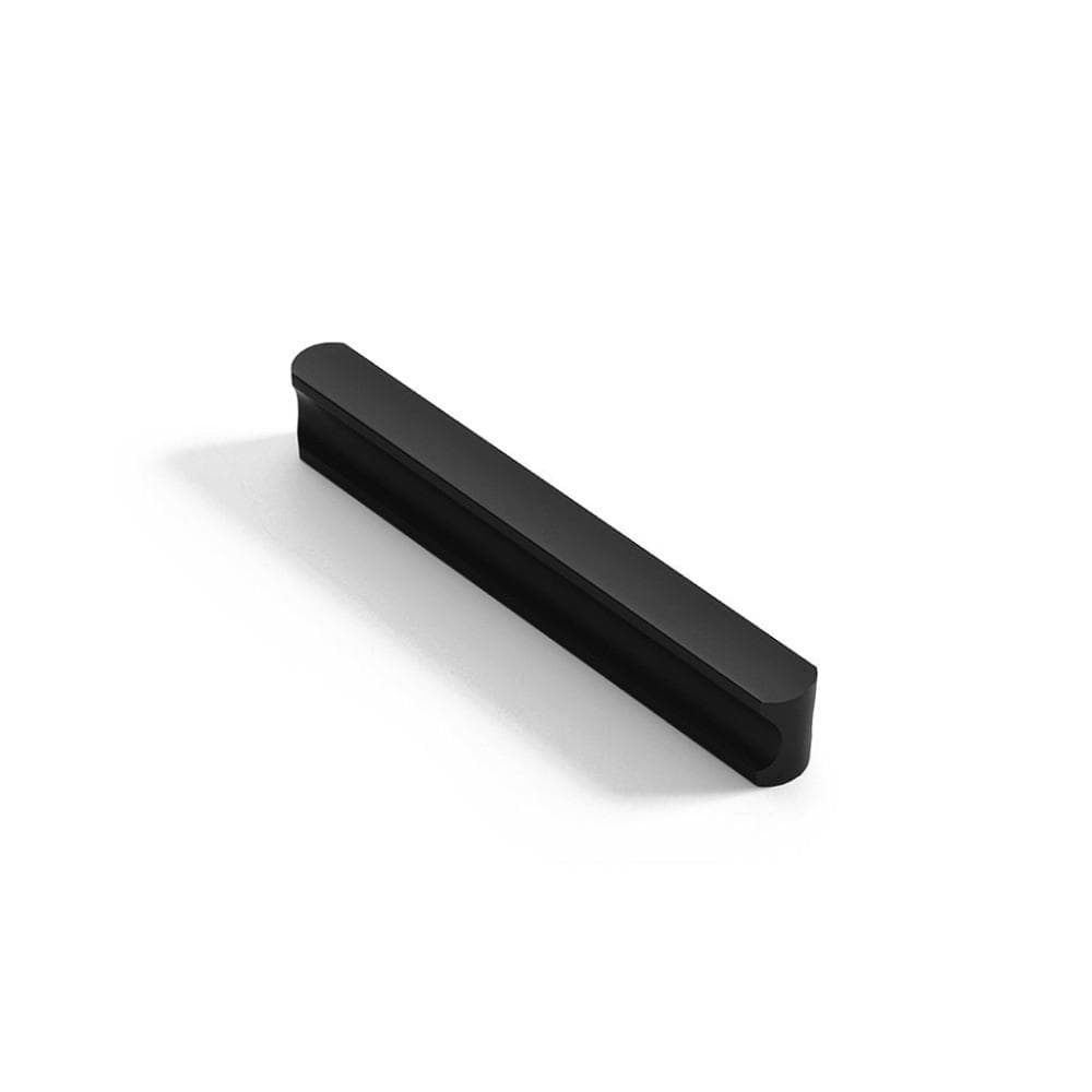 Modern Wardrobe Decor Bar Shape Simple Door Handles Furniture Hardware Drawer Pulls Drawer Knobs black-96mm