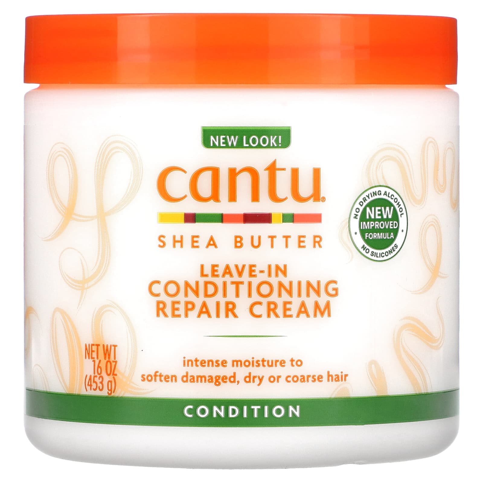 Cantu, shea butter, leave-in conditioning repair cream, 453g (16oz)