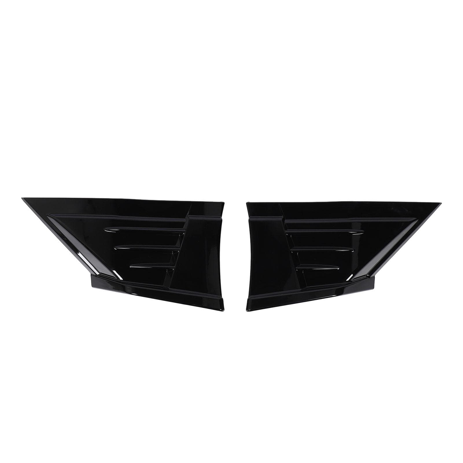 Pair of Rear Bumper Corner Spoiler Glossy Black Anti Collision Sporty Improve Stability for BRZ ZN8