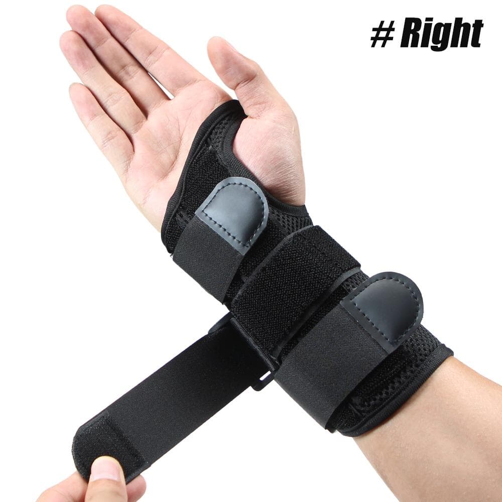 Wrist Brace for Carpal Tunnel, Adjustable Wrist Support Brace with Splints Left Hand,Arm Compression Hand Support for Wrist Pain
