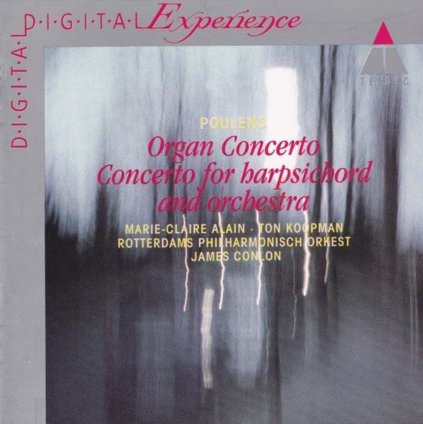 CD FRANCIS POULENC : MARIE-CLAIRE ALAI - Kon F.Org/Cemb/Or (Import anglais) 4509973982 Teldec 1994 Germany Classical Used