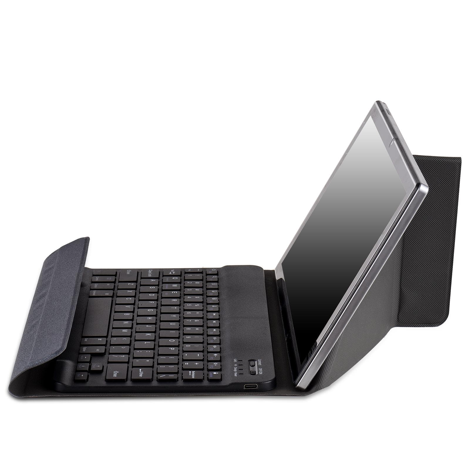Universal 10.1-inch Tablet Case with BT Keyboard Magnetic Cover Protection Case Tablet Case 10in Case+BT Keyboard blue