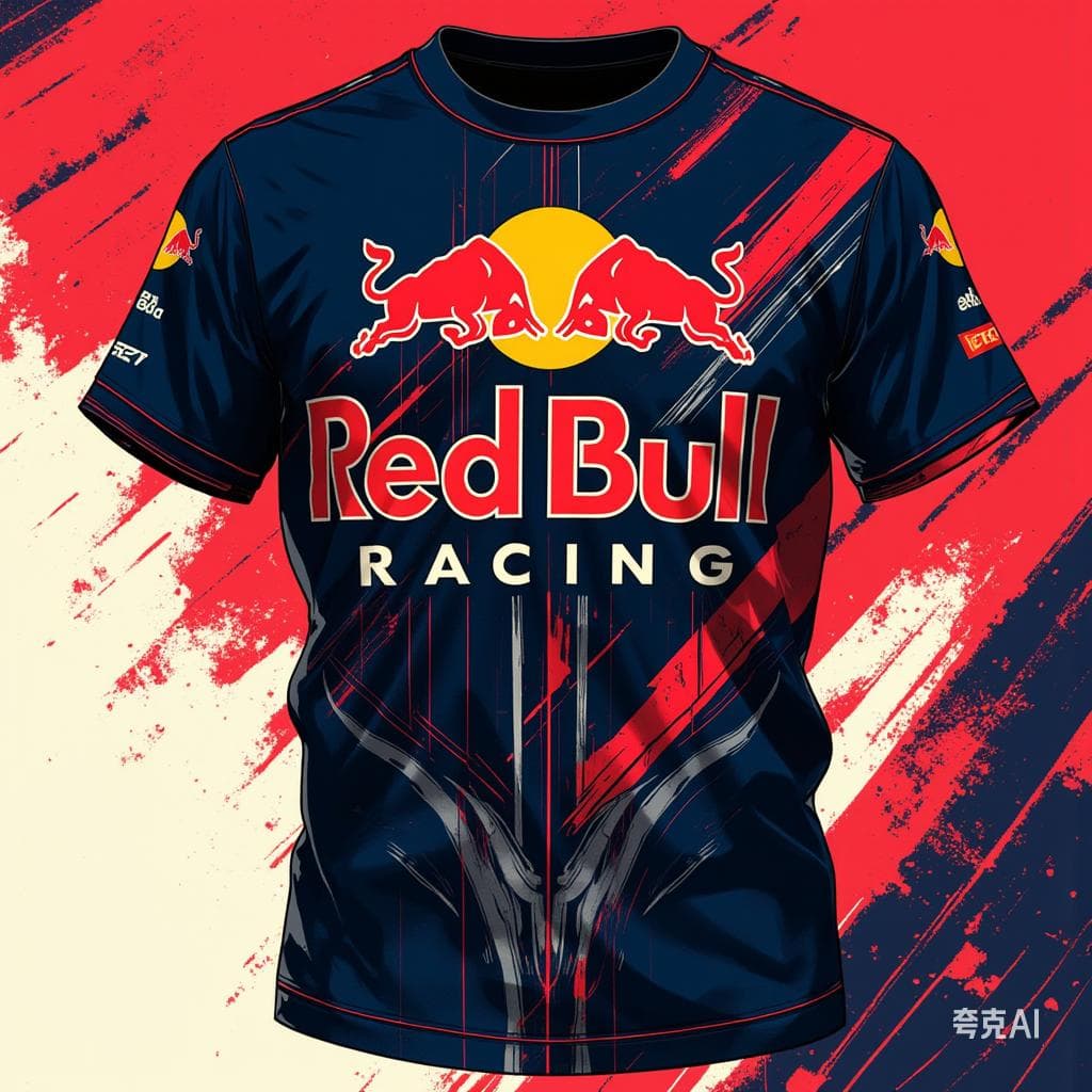 Men's Summer Red Bull High-end Brand Short-sleeved T-shirt Fashionable Loose Top Outdoor Extreme Sports Red Bull Cycling Suit 6XL