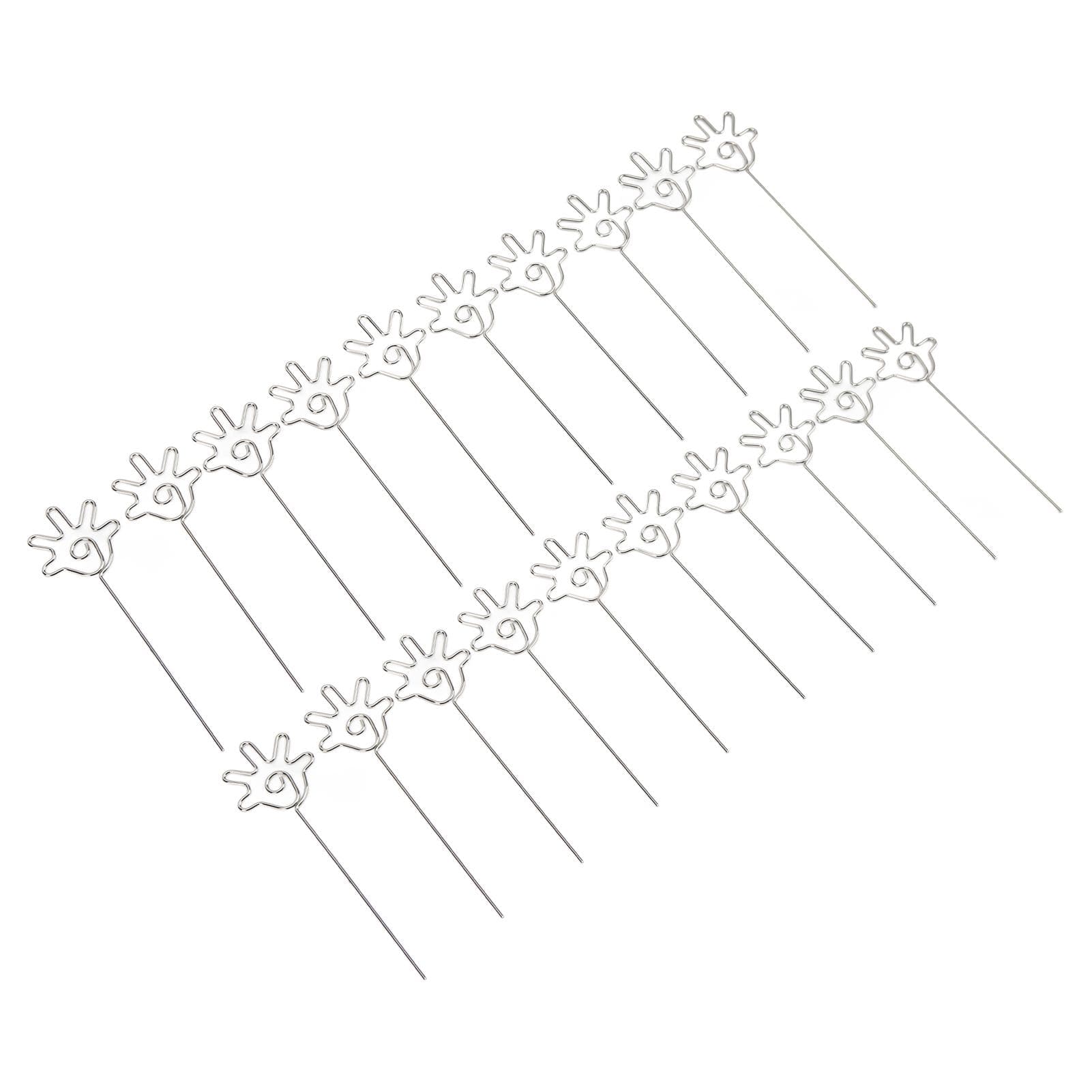 20Pcs Place Card Holder Unique Design Durable Premium Metal Anti Oxidation Wide Application Name