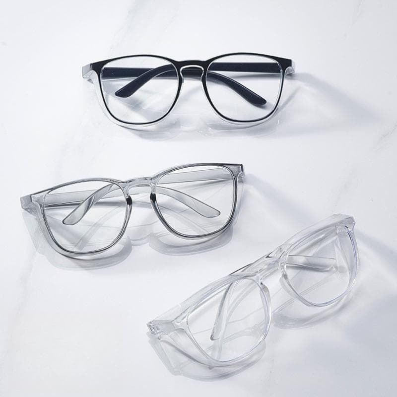 3PCS Safety Glasses Anti-Splash Windproof Dustproof Protective Goggles for Work Lab Cycling