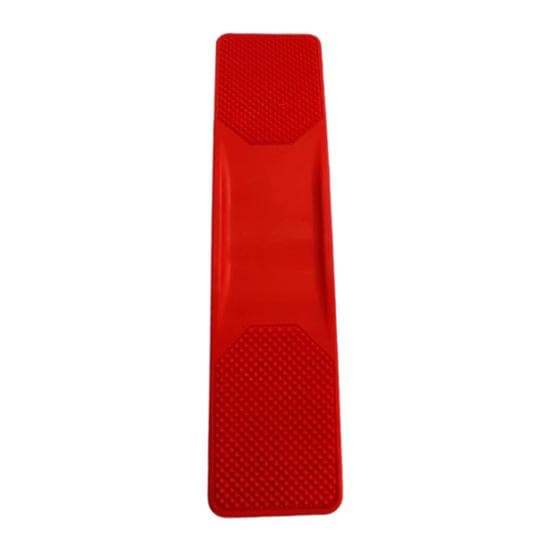 Horse Hair Brush Ergonomic Grip 6-in-1 Design Comfortable Comb Grooming Hair Cleaning Tool Pet Supplies red