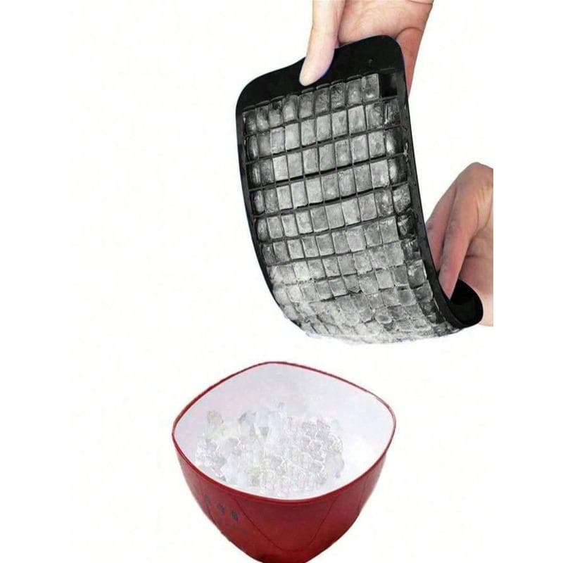 Silicone Making Tray, 160 Black Multi-Grid Mold For Summer, Ice, Food, Kitchen, Travel, Kitchen Items, Kitchen Tools 1pc black