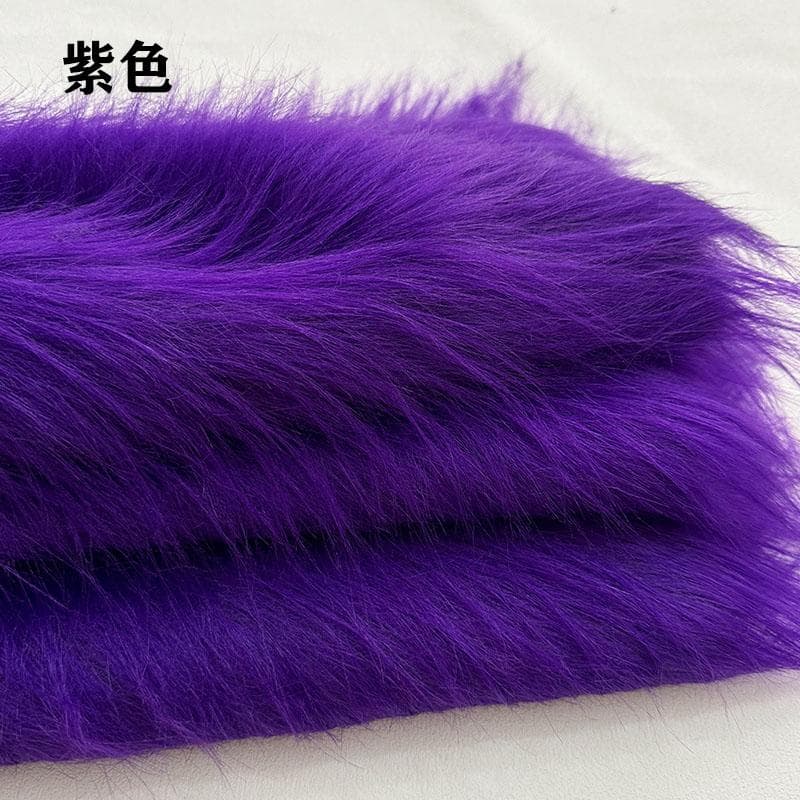100x180cm Long Faux Fur Fabric Carpet Clothes Doll Plush Stuffed Toy for Needlework DIY Handmade Sewing Accessories 50x180cm