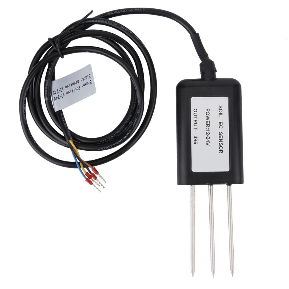 High Precision Waterproof Soil Moisture Temp EC Sensor Transmitter Soil Fertilizer Detector Tester