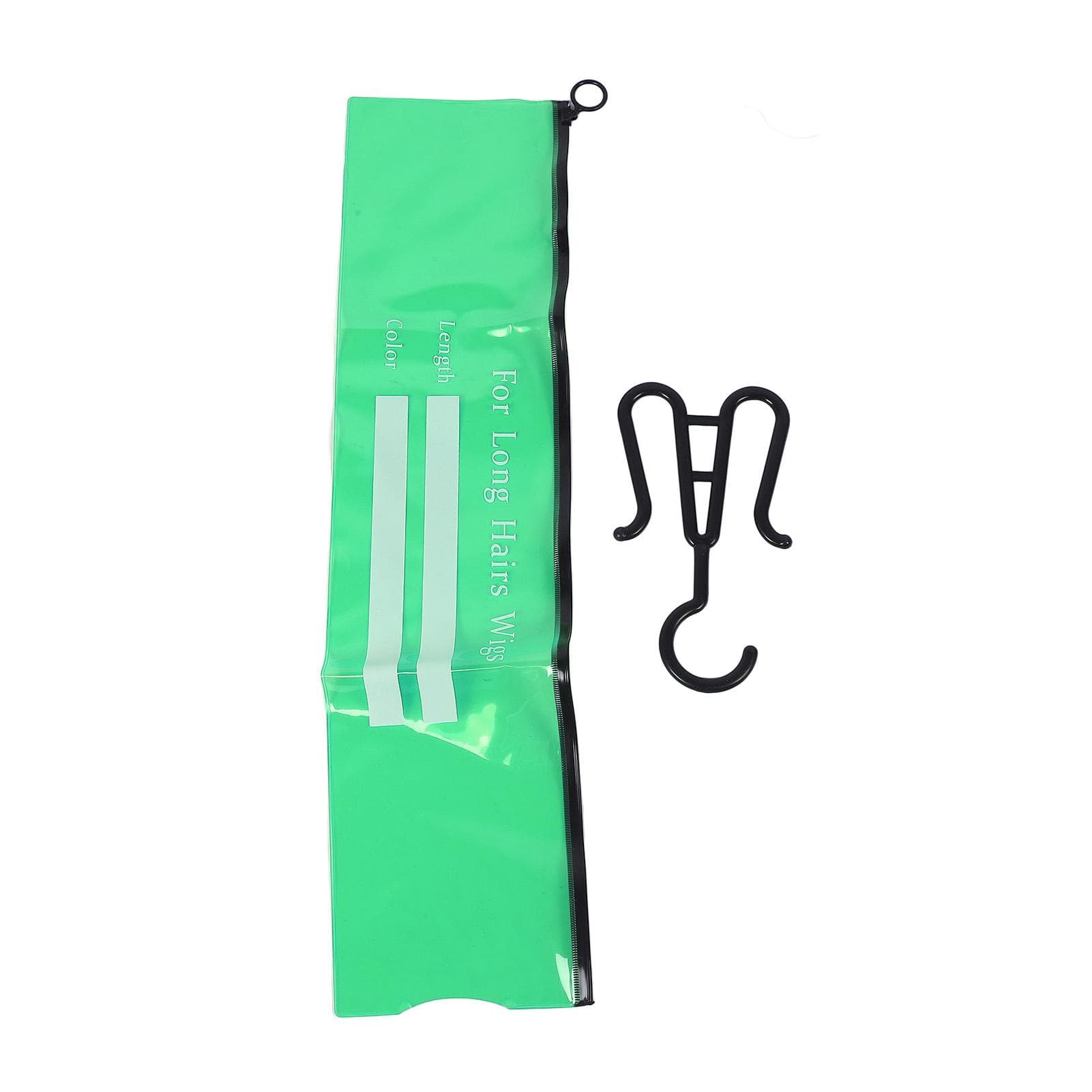 5 Set Hair Extension Holder Bag Water Proof Anti Dust Hair Extension Holder Transparent PVC Sealed