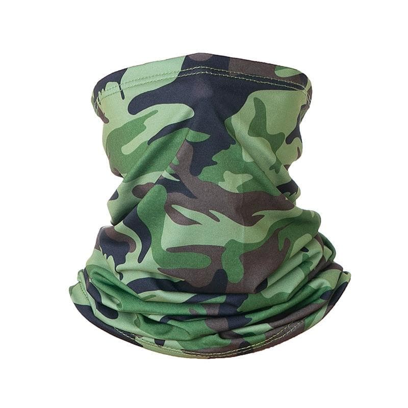 Summer UV Protection Cycling Face Mask Men Women Outdoor Sports Ice Silk Neck Warmer Scarf Breathable Hiking Fishing Face Cover 24x45cm