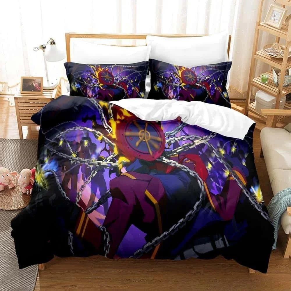 Fashion 3D Print Game Limbus Company Bedding Set Cartoon Anime three-piece set Adult Kid Bedroom Duvet cover Sets Home Textiles 70x133cm 2pcs
