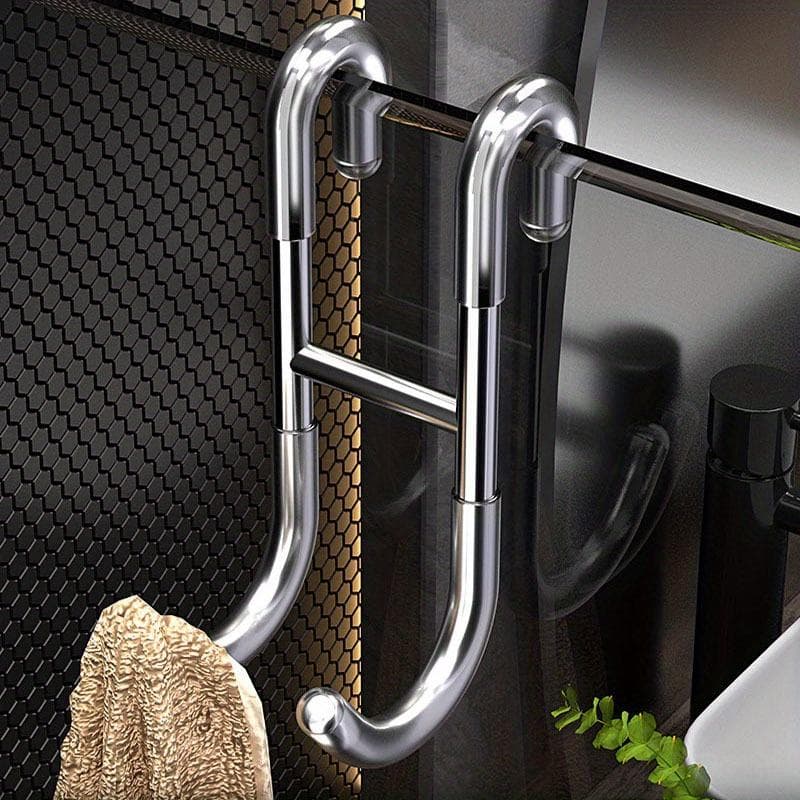 Shower Door Hooks Towel Hooks for Door Stainless Steel Hooks for Bathroom Over Door Hanging Hook Clothes Hook Home Utility Hook