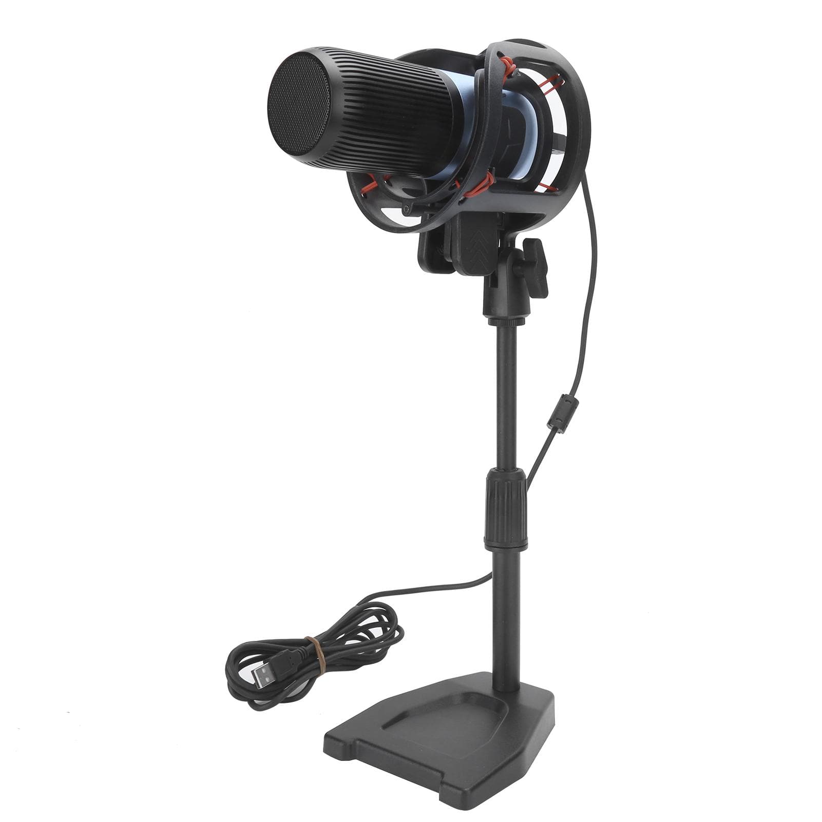 Studio Broadcasting and Recording Condenser Microphone Set Cardioid Mic USB for Karaoke