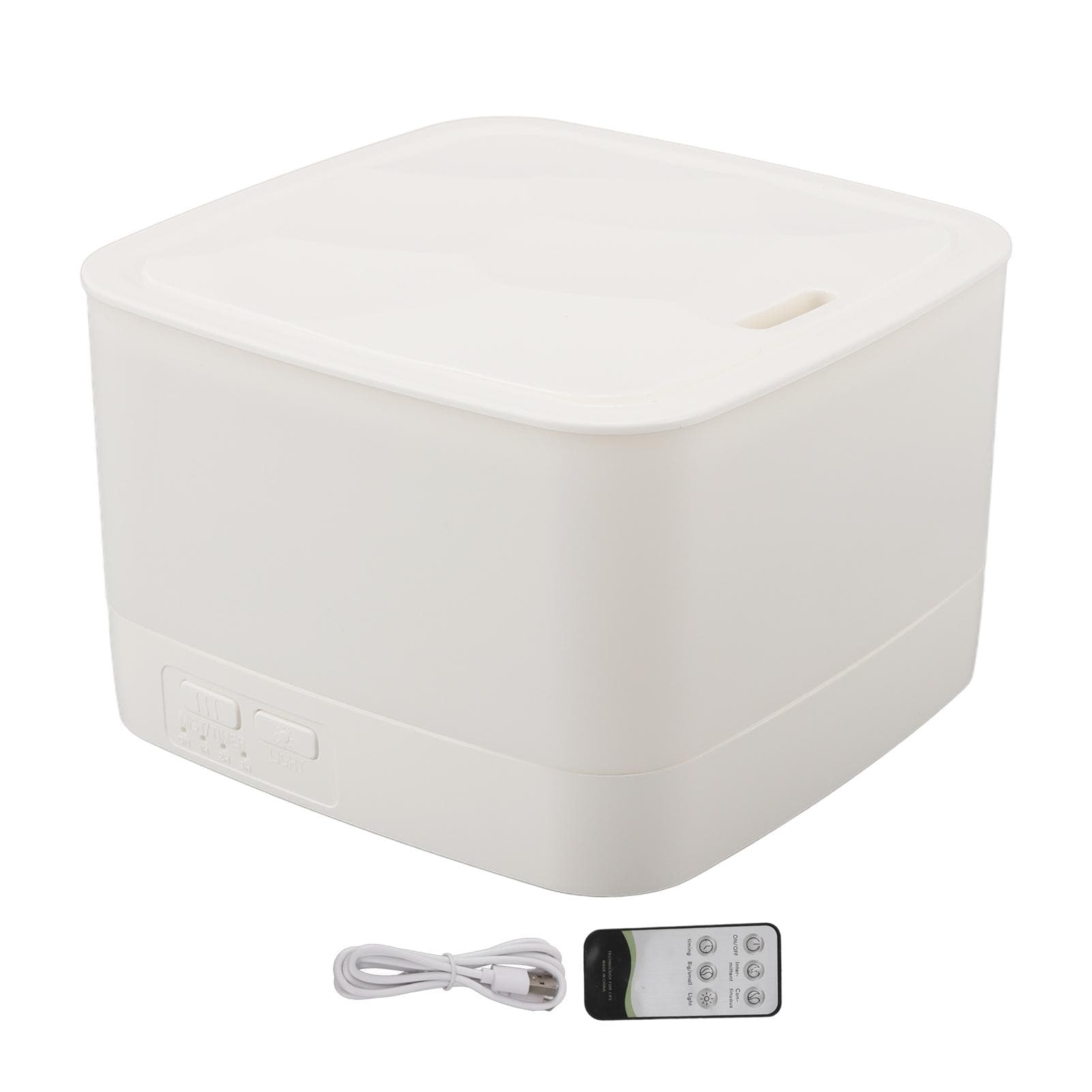 Aroma Diffuser Humidifier with Remote Control USB 5V 800mL RGB 7 Color Light Colorful Humidifier