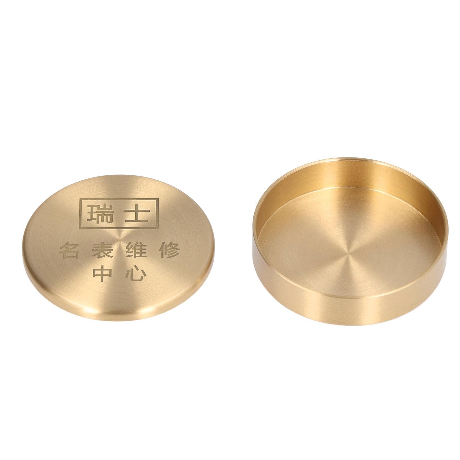 Watch Oil Washing Pot Brass Excellent Airtightness Portable Watch Movement Oil Cleaning Pot for