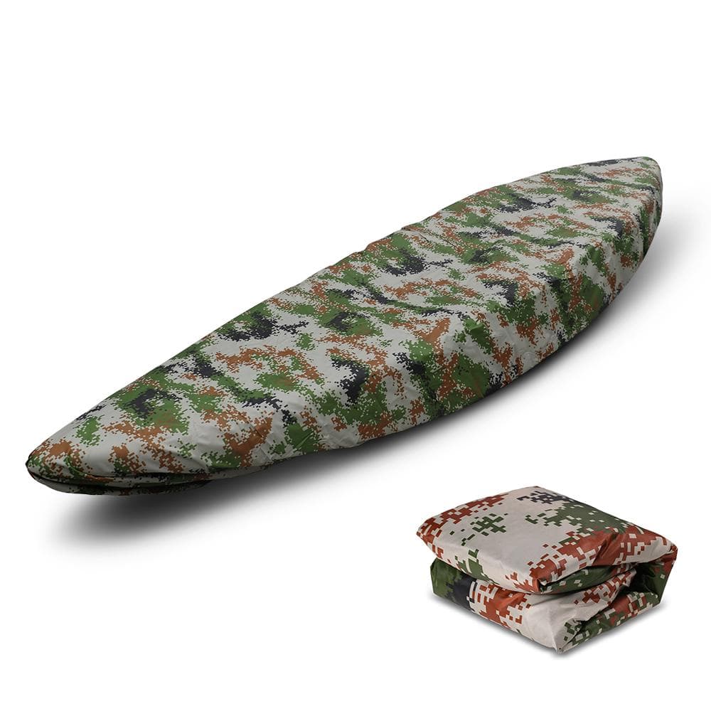 Professional Universal Kayak Cover Canoe Boat Waterproof UV Resistant Dust Storage Cover Shield Camouflage 1 4.0m