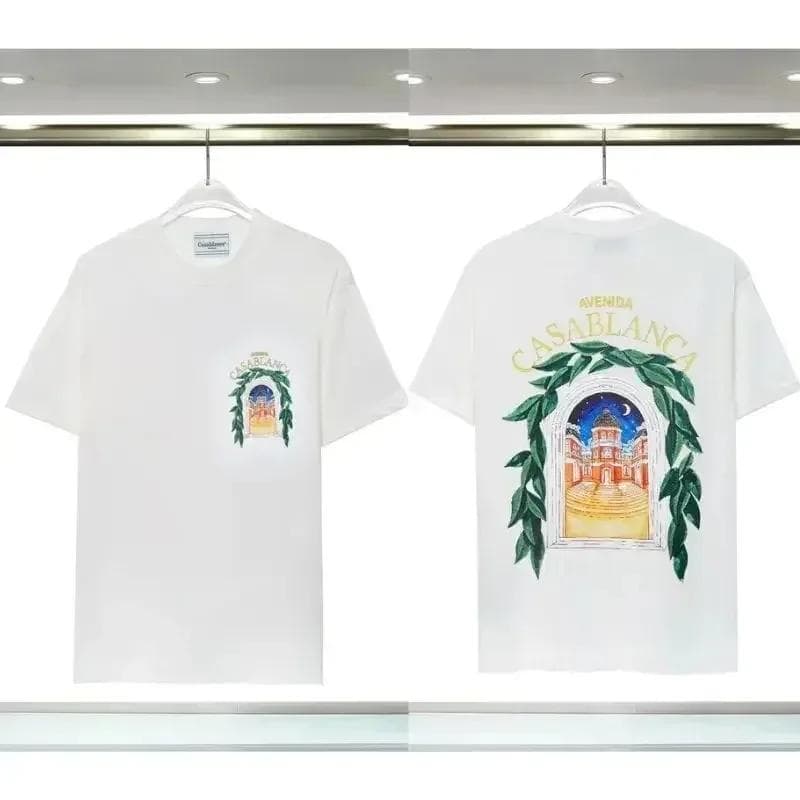 High Quality Printed T-shirts for Unisex and Women, 100% Cotton Short Sleeve Shirts, Oversized Round Neck Graphic T Shirts M